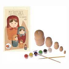 Paint your own Wooden Dolls