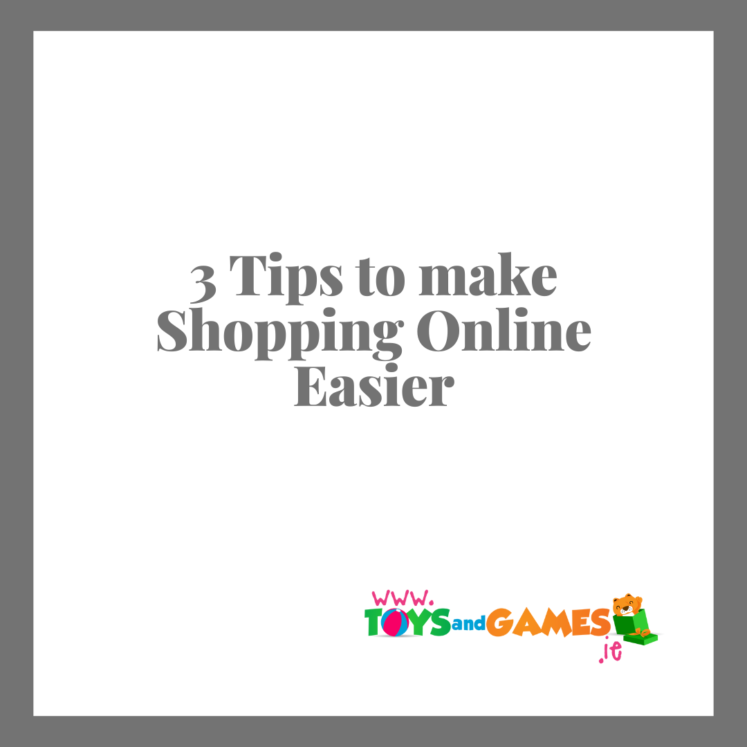 3 Tips to make shopping Online Easier