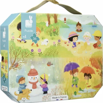 Four Seasons 36 piece Jigsaw Puzzle from Janod