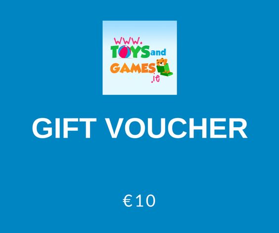 €10 gift voucher for toys and games ireland