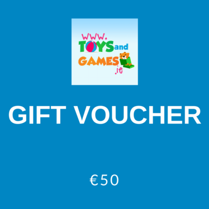 €50 gift voucher for Toys and Games Ireland