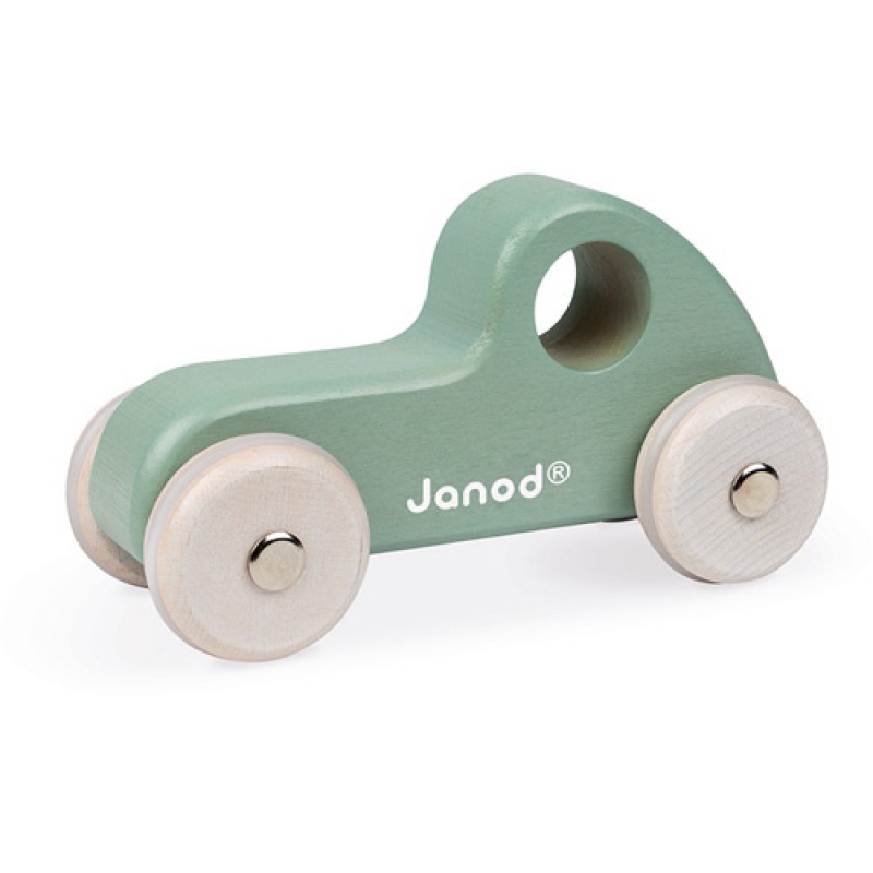 Janod - Sweet Cocoon Push Along Truck - Olive