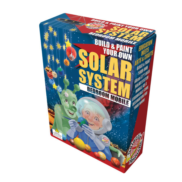 Build and Paint your own Solor System Bedroom Mobile