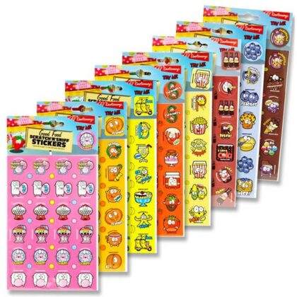 Scratch and Sniff Scented Stickers