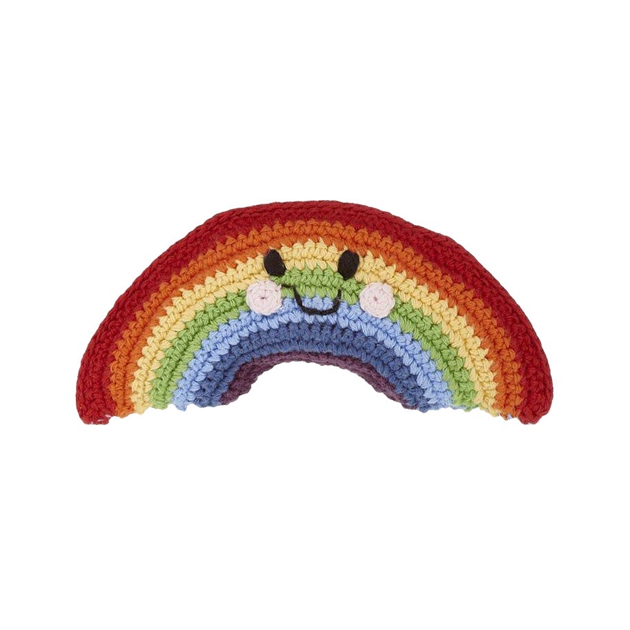 Pebble – Rainbow Fair Trade Rattle