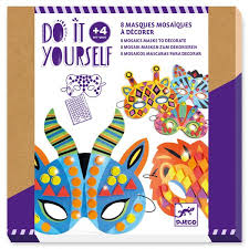 Djeco Jungle Animal Mosaic Masks