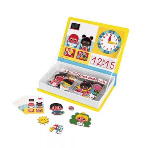 Learn to Tell the Time Magneti'Book- Janod Educational Toys