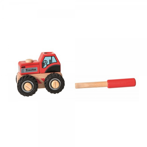 Build your own wooden tractor