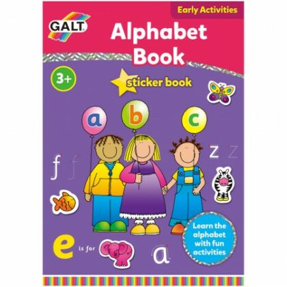 Alphabet Sticker Book for 3 and 4 year olds from Galt