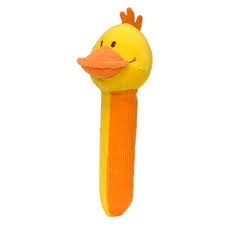 Duck Squeekaboo Baby Toy Rattle