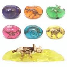 Dinosaur slime Eggs, sensory toys