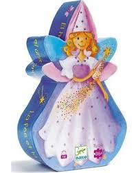 The Fairy and the Unicorn 36 piece jigsaw puzzle by Djeco