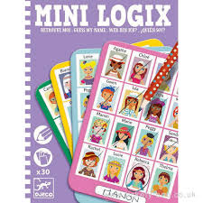 Djeco Mini Logix – Guess My Name – Purple Pack