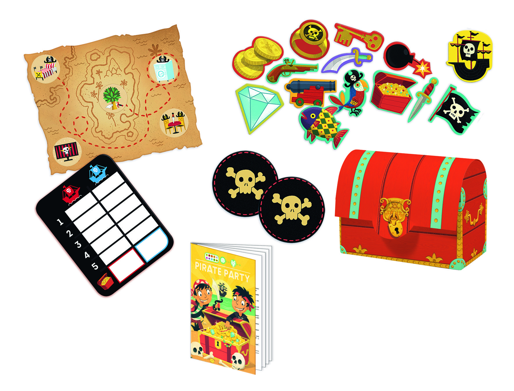 Djeco Pirate Party Pack