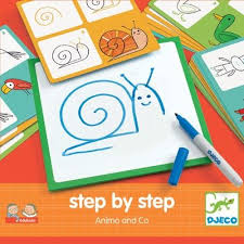 Djeco Step by Step Drawing Animals