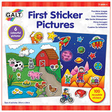 Galt – First Reusable Sticker Pictures