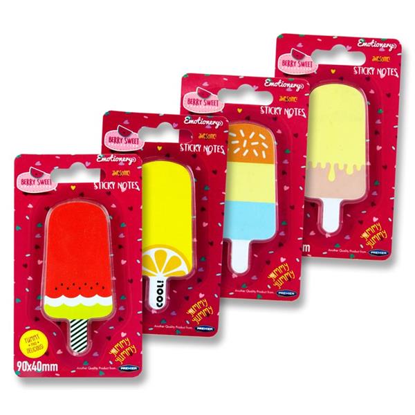 Ice-Pop Sticky Notes – Sold Individually