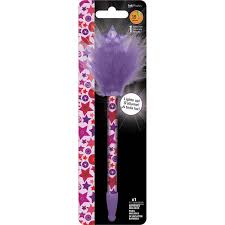 Fun Stationery, fluffy pen with light