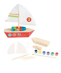 Make your own Wooden Sailing Boat from Egmont Toys