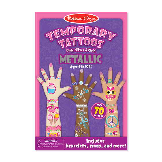 Melissa and Doug – Metallic Temporary Tattoos