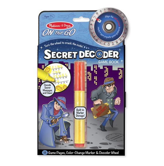 Melissa and Doug Secret Decoder Game Book