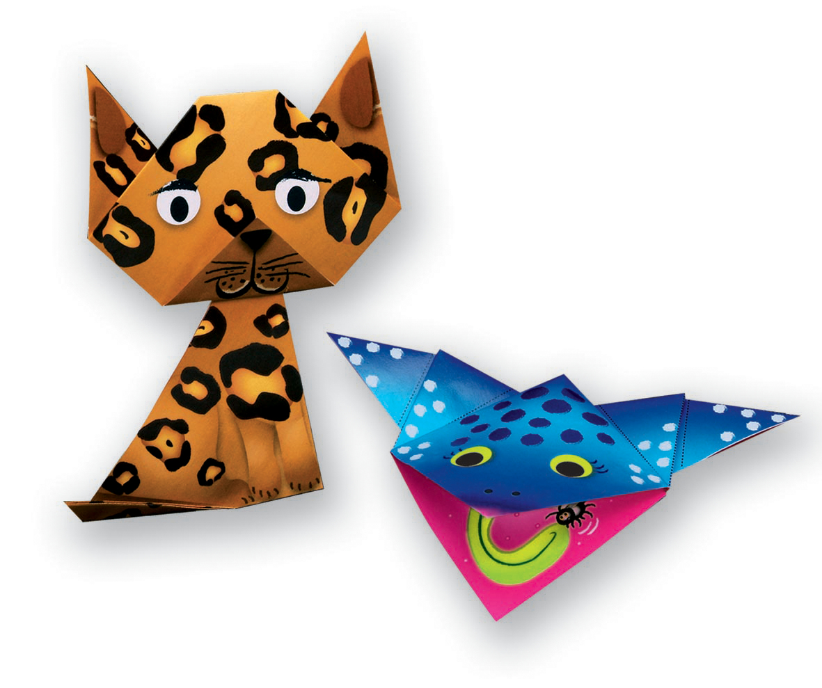 Make your own Origami Animals with this kit from SES Creative. Carbon neutral toy