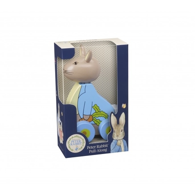 Wooden Pull Along Peter Rabbit for 1 year olds