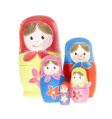 Paint your own Russian Dolls Kit from Egmont Toys