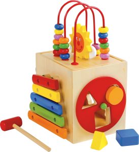 Small Activity Cube for Toddlers