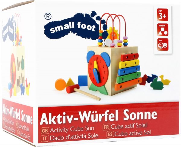 Small Activity Cube for Toddlers