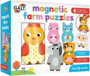 Wooden Magnetic Farm Animals from Galt Toys