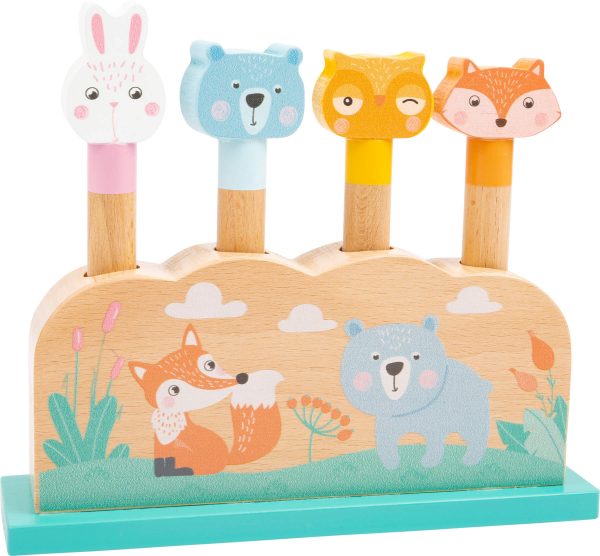 Wooden Pop Up Toy for Toddlers from Small Foot Design Toys