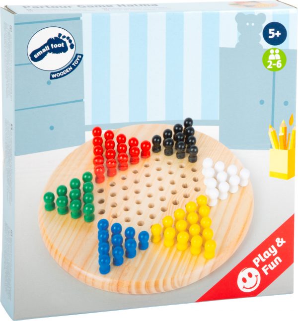 Wooden Chinese Checkers Board Game from Small Foot Design Toys