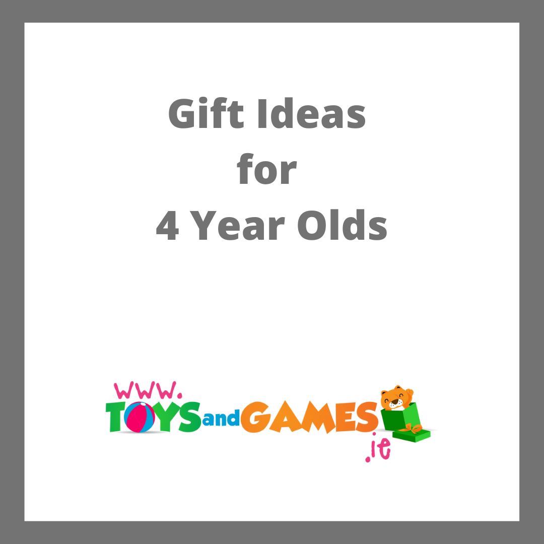Gift Ideas for a 4 Year Old