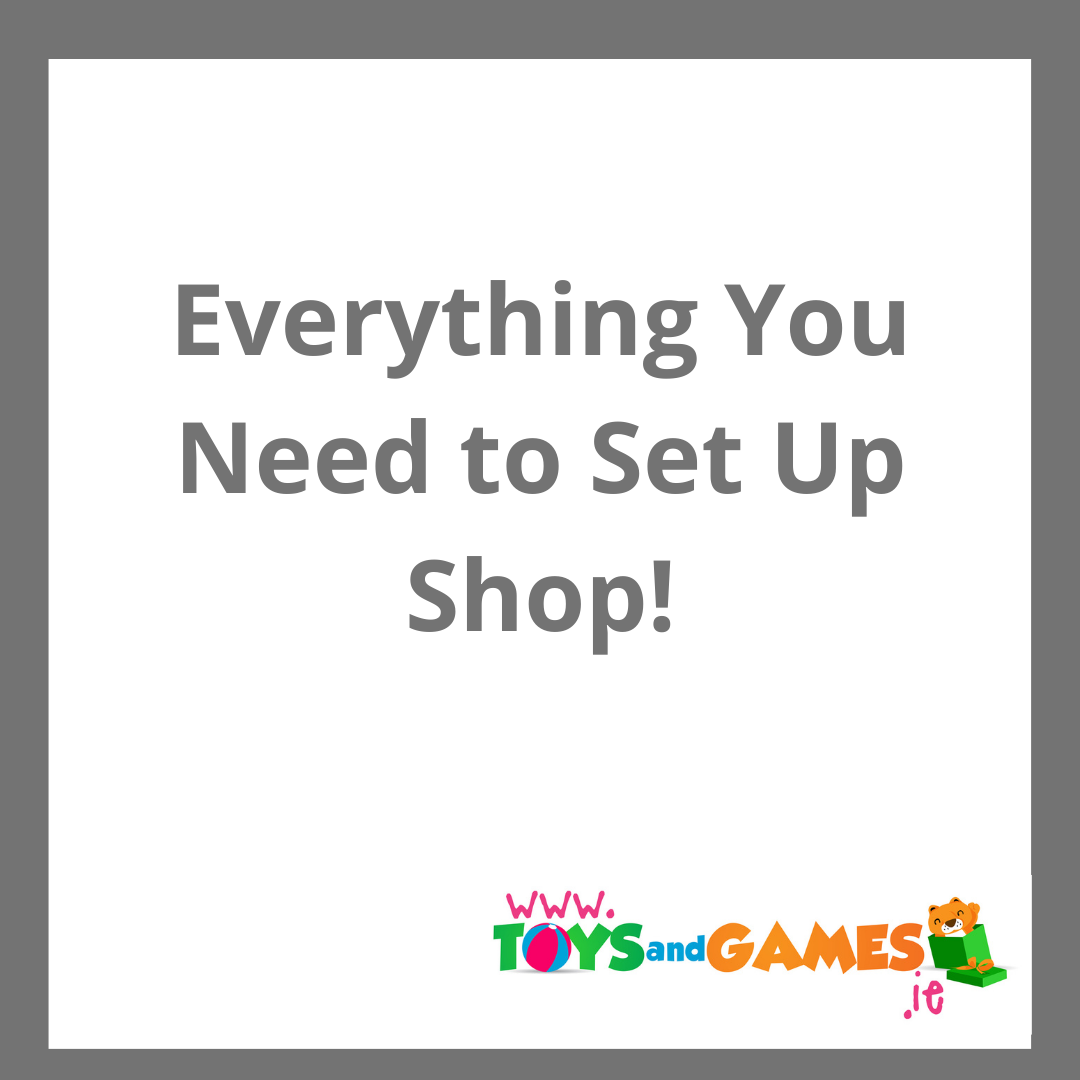 Everything You Need to Set Up Shop (Imaginary Play)
