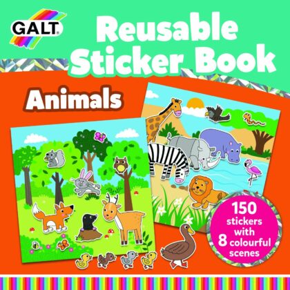 Galt - Reusable Sticker Book - Animals