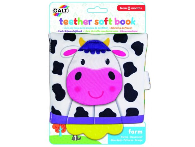 Teether Soft Book - Farm