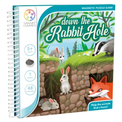 Down the Rabbit Hole - Magnetic Puzzle Book