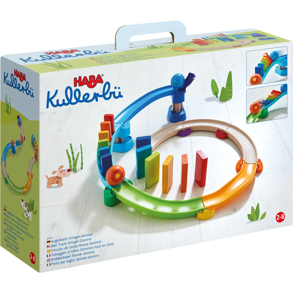 Kullerbu Ball Track Kringel Domino Haba Toys