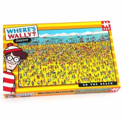 Where's Wally? On the Beach - 250 piece jigsaw