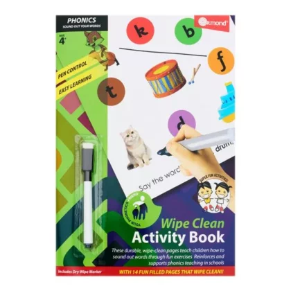 Wipe Clean Activity Book - Phonics