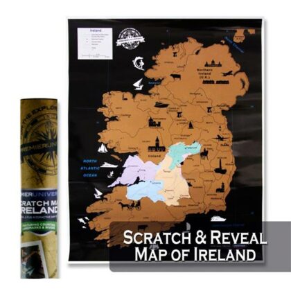 Scratch Ireland Map